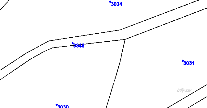 Parcela st. 495/9 v KÚ Čečelovice, Katastrální mapa