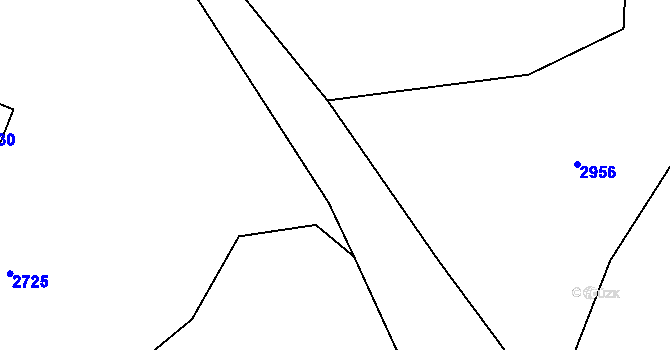 Parcela st. 562/8 v KÚ Čečelovice, Katastrální mapa