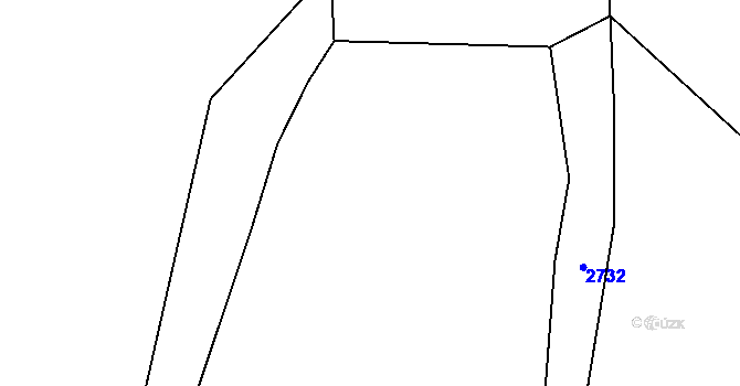 Parcela st. 562/13 v KÚ Čečelovice, Katastrální mapa