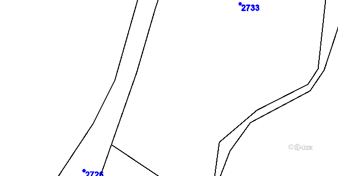 Parcela st. 562/15 v KÚ Čečelovice, Katastrální mapa