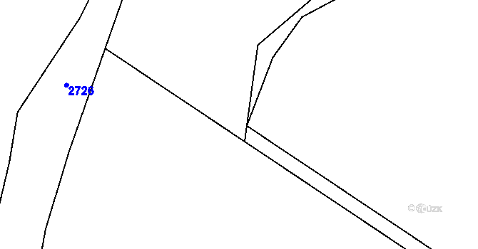 Parcela st. 562/21 v KÚ Čečelovice, Katastrální mapa