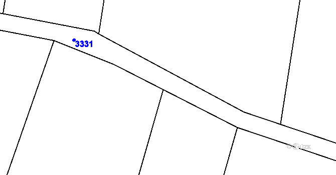 Parcela st. 911/11 v KÚ Čečelovice, Katastrální mapa