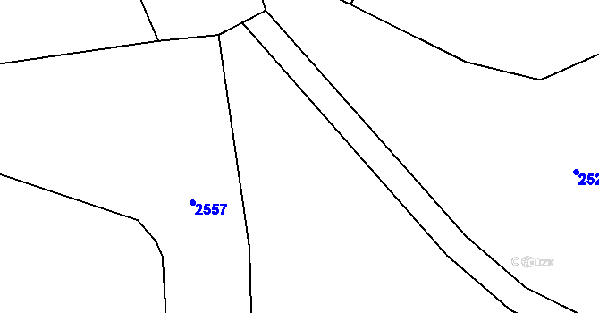 Parcela st. 1043/11 v KÚ Čečelovice, Katastrální mapa