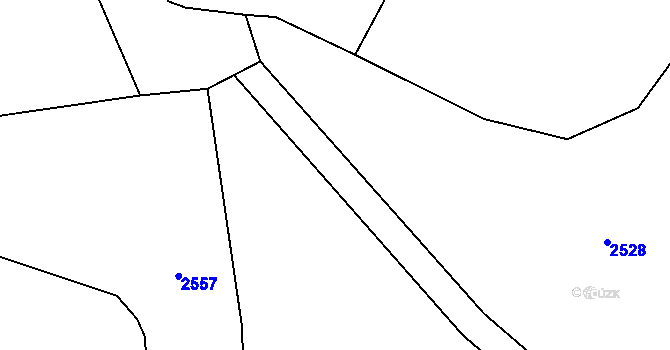 Parcela st. 1043/12 v KÚ Čečelovice, Katastrální mapa