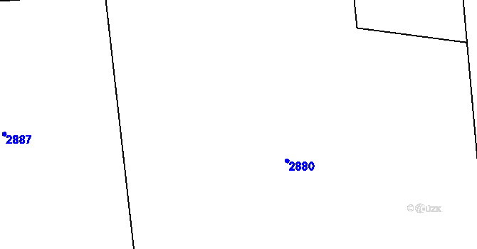 Parcela st. 1093/12 v KÚ Čečelovice, Katastrální mapa