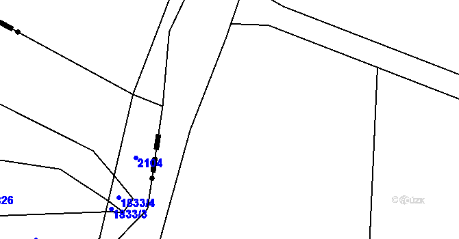 Parcela st. 295/2 v KÚ Čečelovice, Katastrální mapa