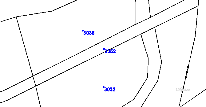 Parcela st. 495/3 v KÚ Čečelovice, Katastrální mapa