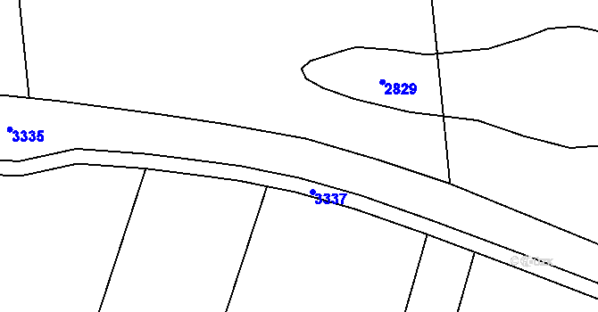Parcela st. 2179/4 v KÚ Čečelovice, Katastrální mapa