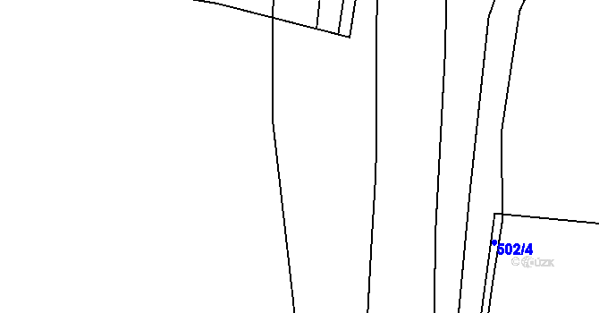 Parcela st. 470/4 v KÚ Čelkovice, Katastrální mapa