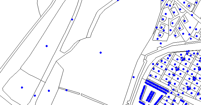 Parcela st. 464/13 v KÚ Čepirohy, Katastrální mapa