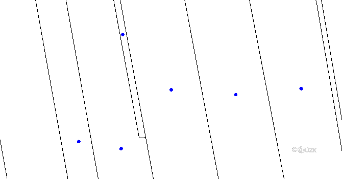Parcela st. 417/29 v KÚ Obora u Loun, Katastrální mapa