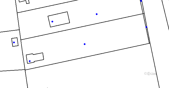 Parcela st. 434/6 v KÚ Radobyčice, Katastrální mapa