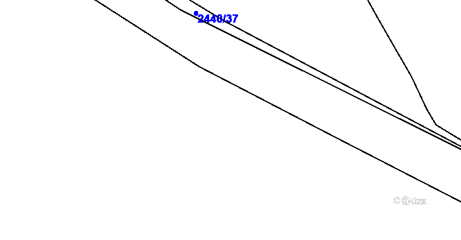 Parcela st. 368/18 v KÚ Čerňovice, Katastrální mapa