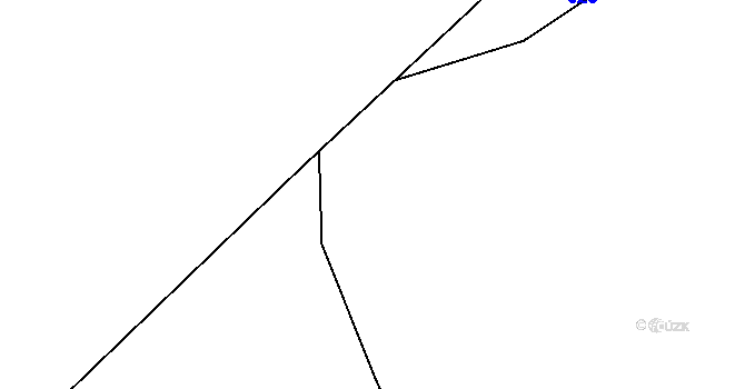 Parcela st. 642/15 v KÚ Černý Důl, Katastrální mapa