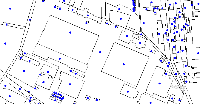 Parcela st. 5317/1 v KÚ Česká Lípa, Katastrální mapa