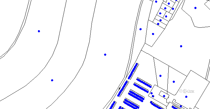 Parcela st. 625/4 v KÚ Dolní Libchava, Katastrální mapa