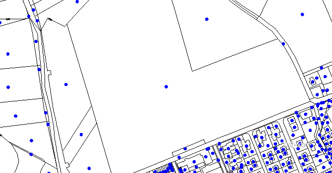 Parcela st. 258/24 v KÚ Nupaky, Katastrální mapa