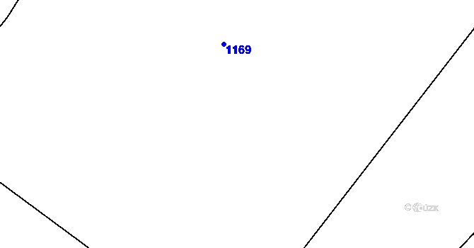 Parcela st. 171/11 v KÚ Češov, Katastrální mapa