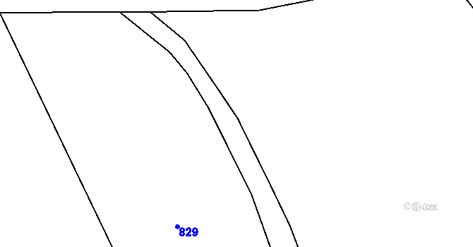 Parcela st. 773/10 v KÚ Liběšice, Katastrální mapa