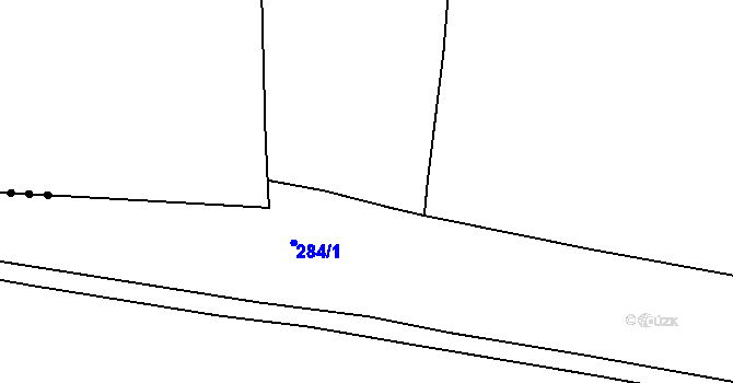 Parcela st. 294/23 v KÚ Čimelice, Katastrální mapa