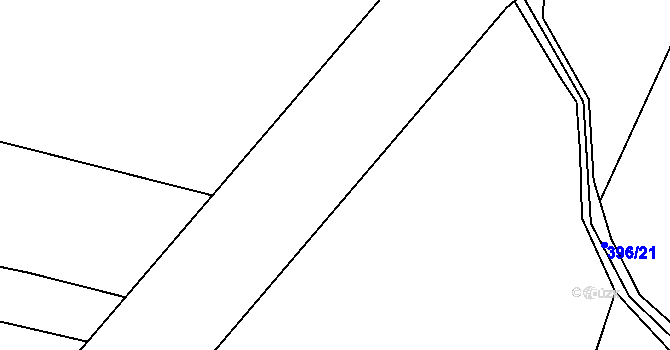 Parcela st. 1026/6 v KÚ Čimelice, Katastrální mapa