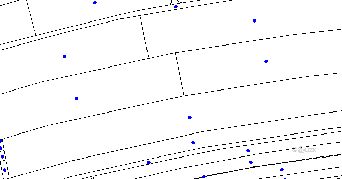 Parcela st. 206 v KÚ Čistá u Litomyšle, Katastrální mapa