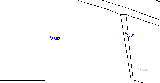 Parcela st. 979/4 v KÚ Damnov, Katastrální mapa