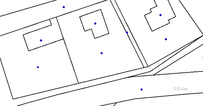 Parcela st. 369/11 v KÚ Horní Smržov, Katastrální mapa
