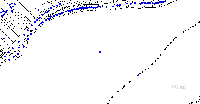 Parcela st. 1085 v KÚ Diváky, Katastrální mapa