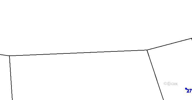 Parcela st. 267/10 v KÚ Miletice u Dlažova, Katastrální mapa