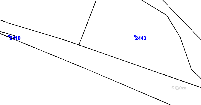 Parcela st. 2332/1 v KÚ Dobrá u Frýdku-Místku, Katastrální mapa