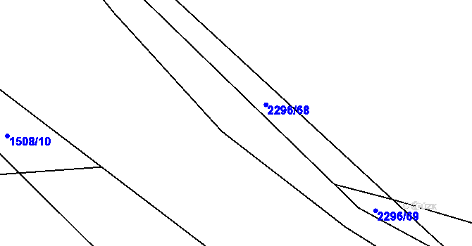 Parcela st. 2296/65 v KÚ Dobrá u Frýdku-Místku, Katastrální mapa