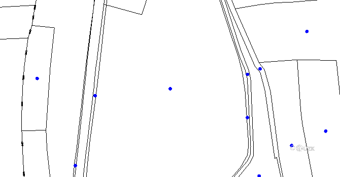 Parcela st. 520/6 v KÚ Dobroměřice, Katastrální mapa