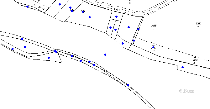 Parcela st. 3376/24 v KÚ Třitim, Katastrální mapa
