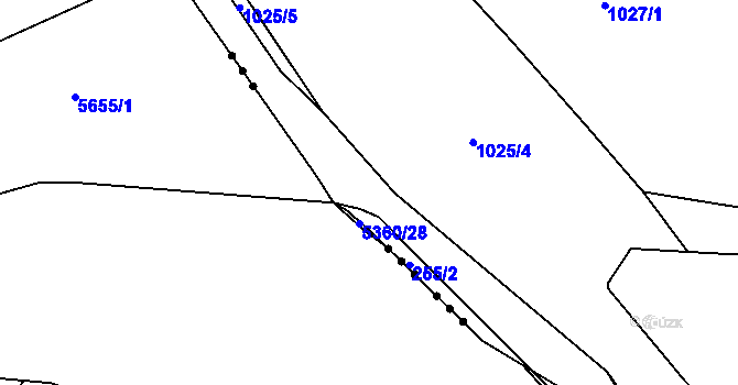 Parcela st. 255/58 v KÚ Dobšice u Znojma, Katastrální mapa