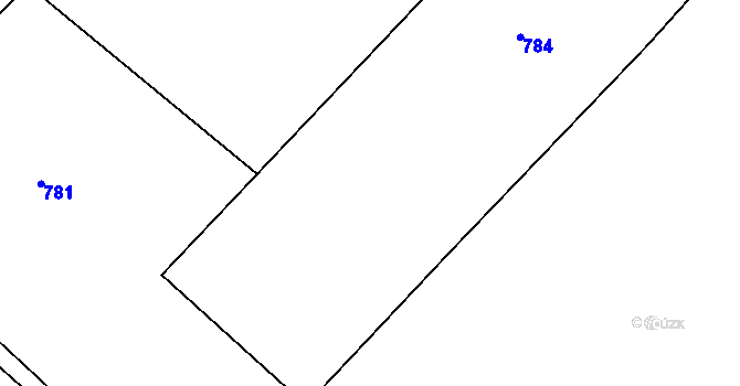 Parcela st. 314/8 v KÚ Dohalice, Katastrální mapa