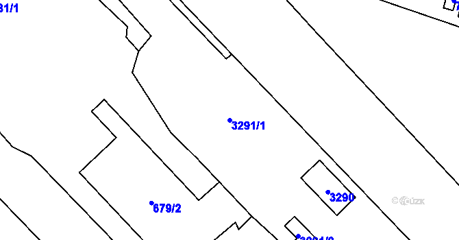 Parcela st. 3291/1 v KÚ Doksy u Máchova jezera, Katastrální mapa