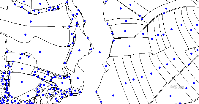 Parcela st. 380/11 v KÚ Dolany u Plzně, Katastrální mapa