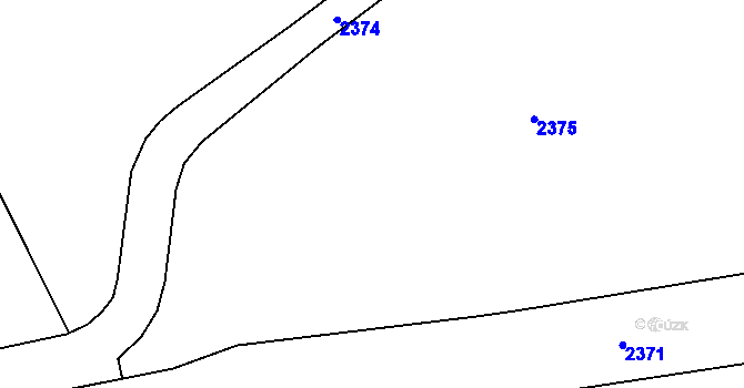 Parcela st. 397 v KÚ Dolany u Jaroměře, Katastrální mapa