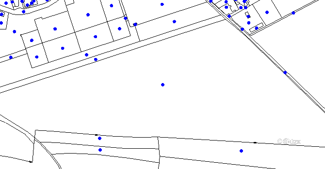 Parcela st. 274/1 v KÚ Dolín, Katastrální mapa