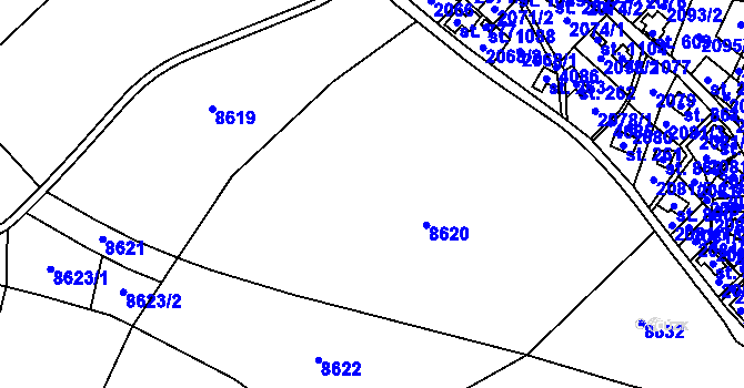 Parcela st. 2131 v KÚ Dolní Čermná, Katastrální mapa