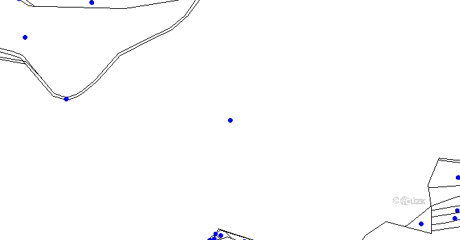 Parcela st. 676/1 v KÚ Dolní Lhota, Katastrální mapa