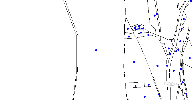 Parcela st. 90/1 v KÚ Dolní Studénky, Katastrální mapa