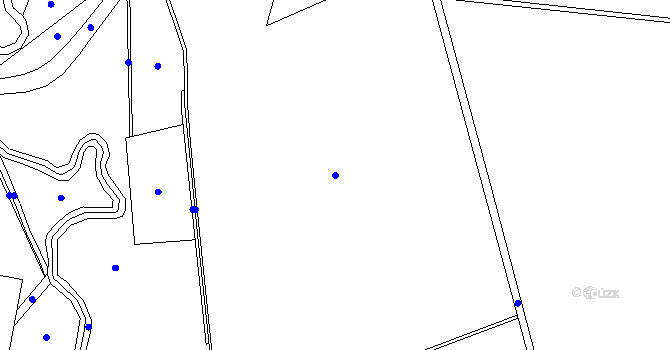 Parcela st. 195/3 v KÚ Dolní Sukolom, Katastrální mapa