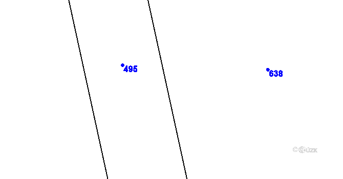 Parcela st. 50/56 v KÚ Doloplazy, Katastrální mapa