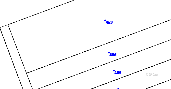 Parcela st. 69/11 v KÚ Doloplazy, Katastrální mapa
