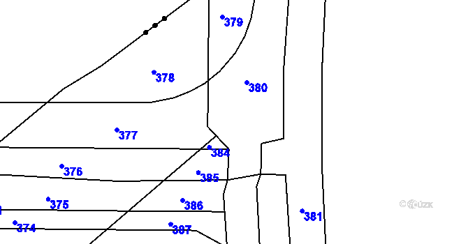 Parcela st. 71/24 v KÚ Doloplazy, Katastrální mapa