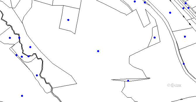 Parcela st. 373 v KÚ Louchov, Katastrální mapa