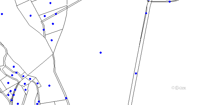Parcela st. 120/1 v KÚ Domoradice, Katastrální mapa