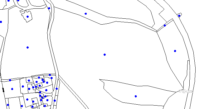Parcela st. 34 v KÚ Cihelny, Katastrální mapa